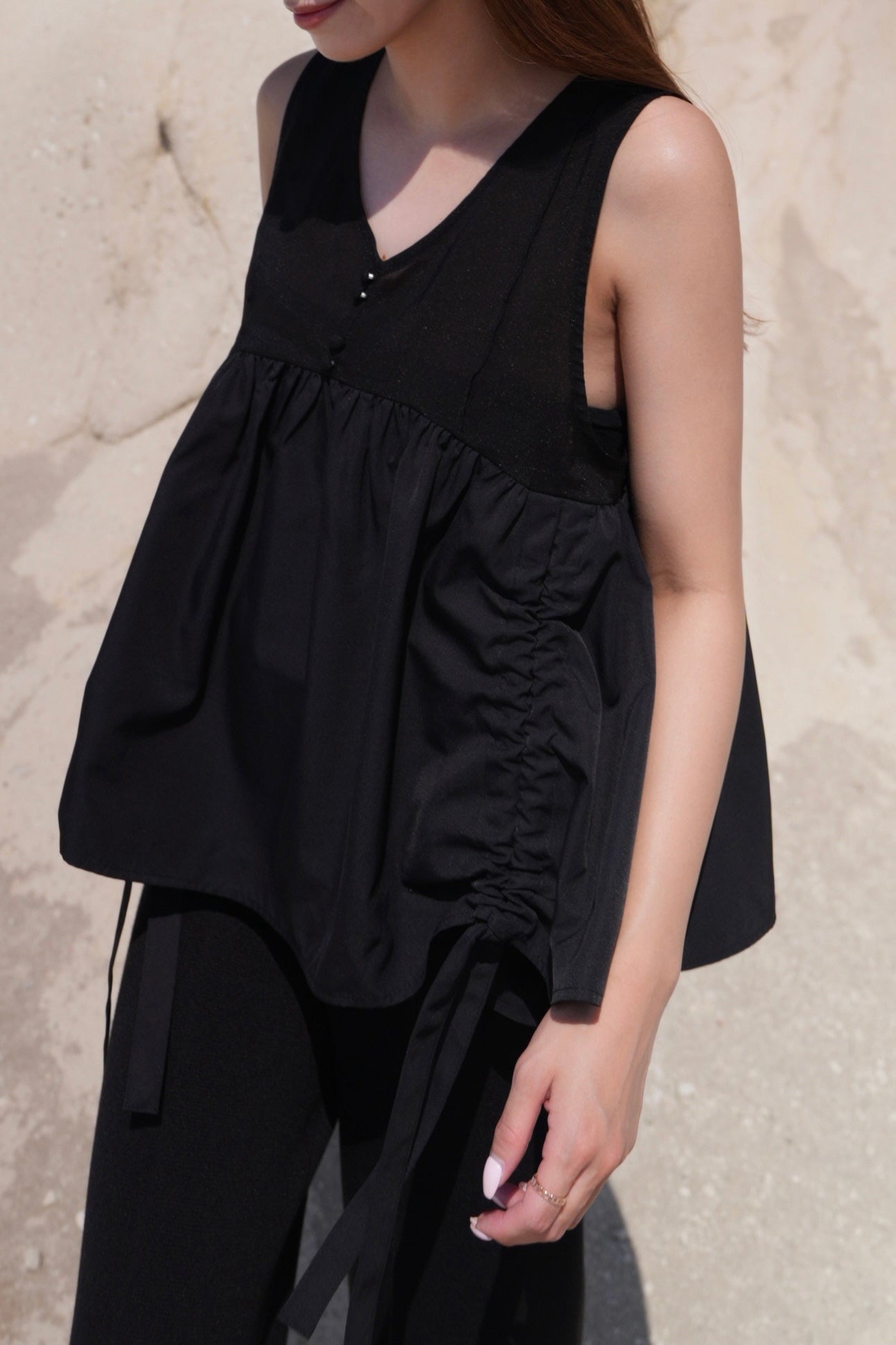 SCULPT GATHER TOPS