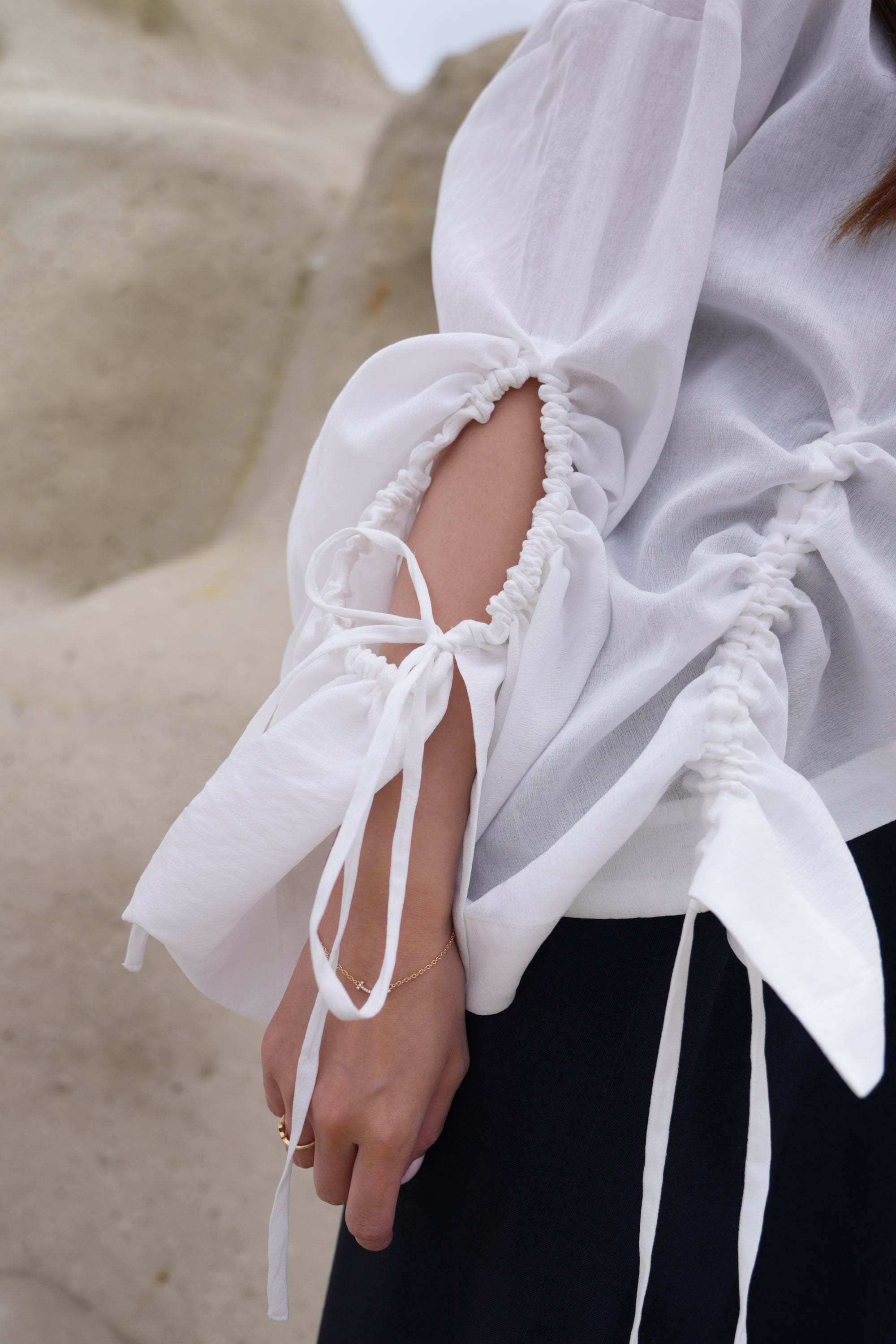 VEIL SHEER SHIRT
