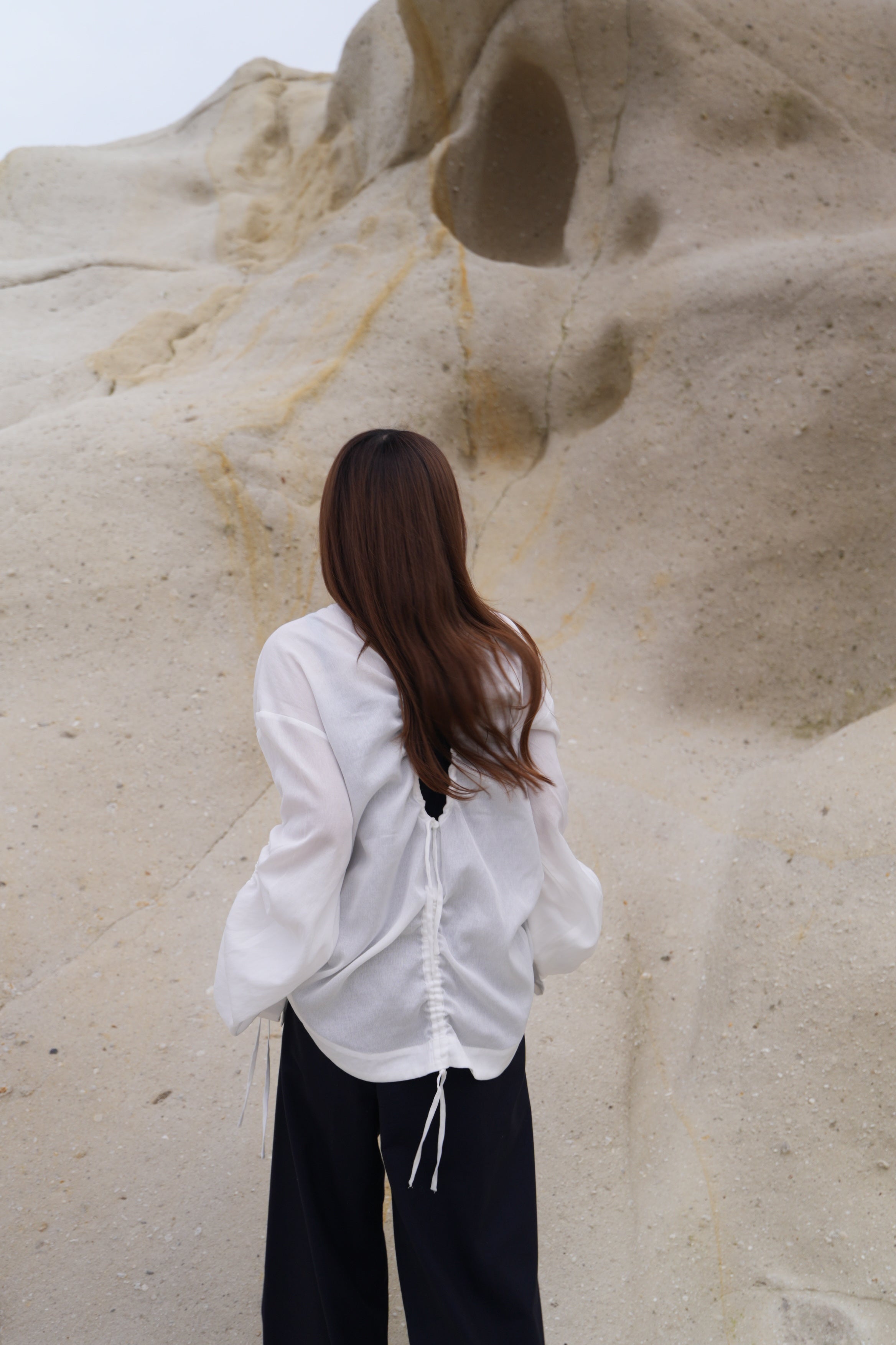 VEIL SHEER SHIRT – UNOF