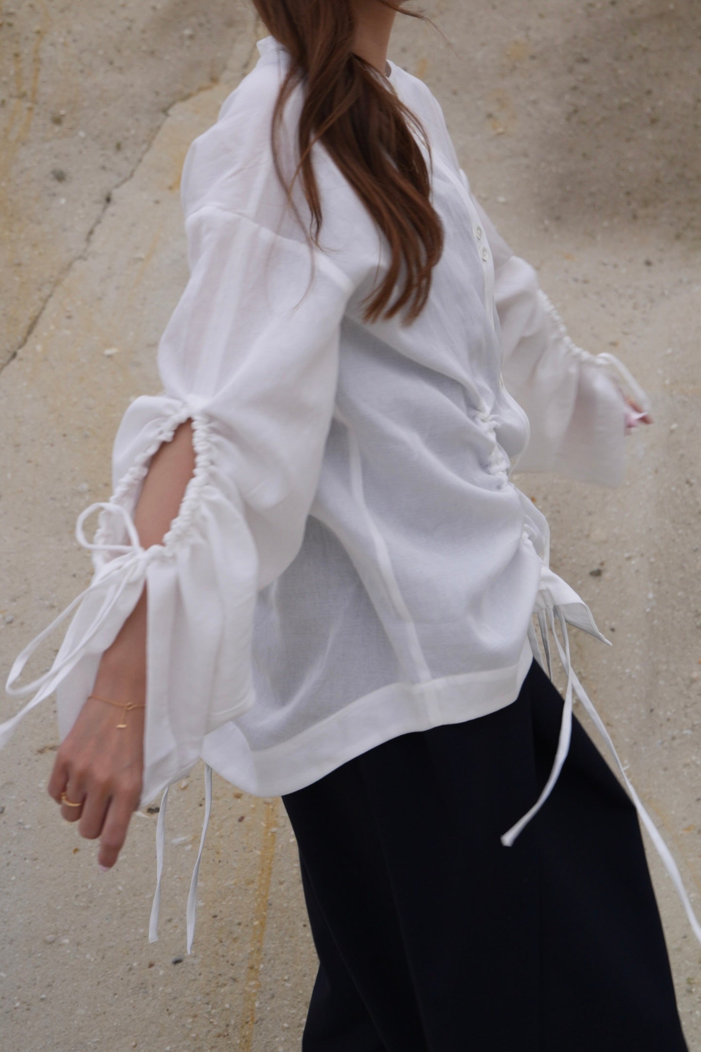 VEIL SHEER SHIRT【5/18(Mon.)20:00-Release】