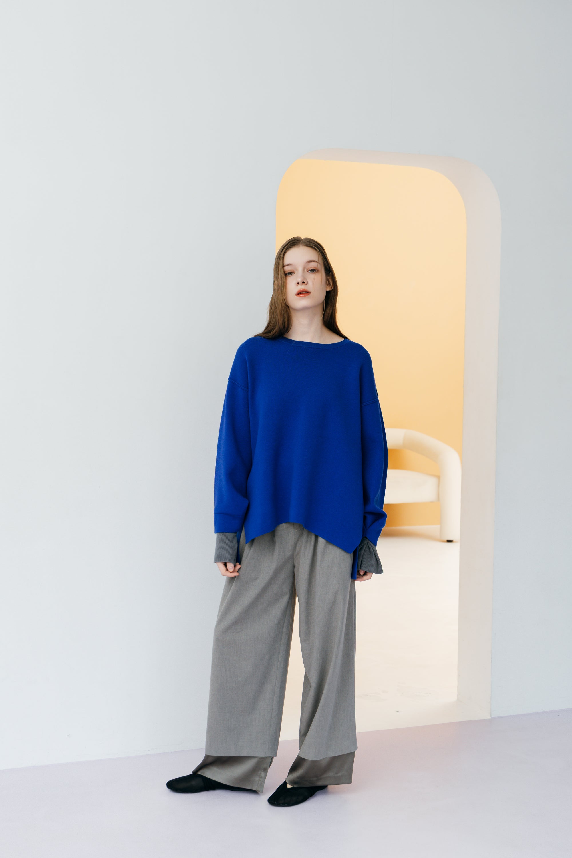 TUCK LAYERED BOTTOMS【11月下旬発売予定】