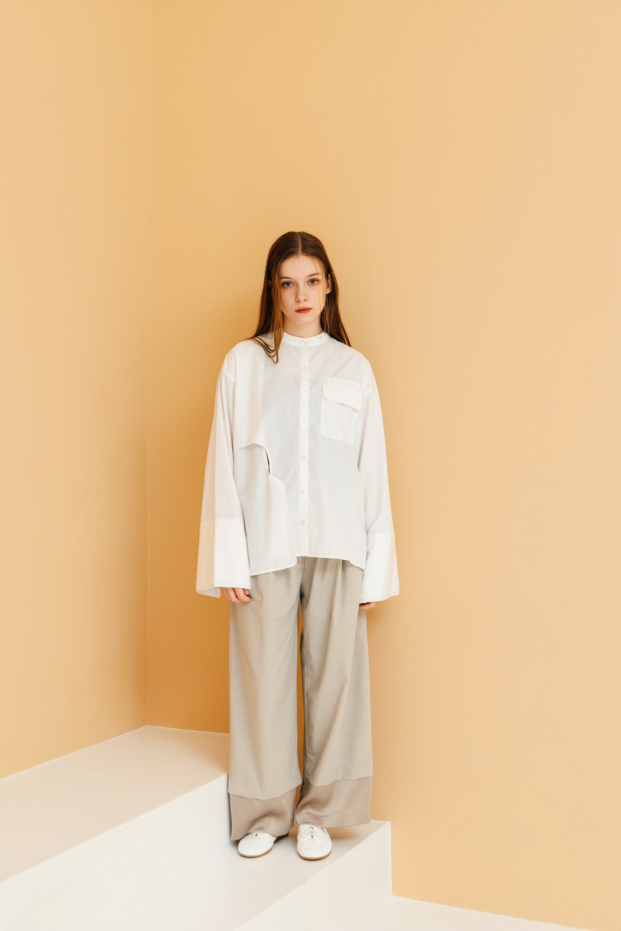 TUCK LAYERED BOTTOMS【11月下旬発売予定】