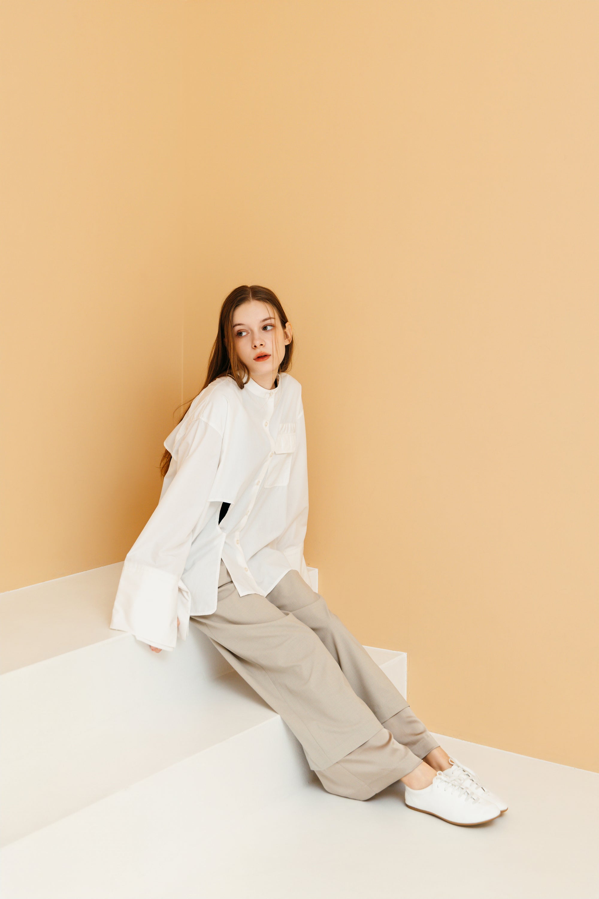 TUCK LAYERED BOTTOMS【11月下旬発売予定】