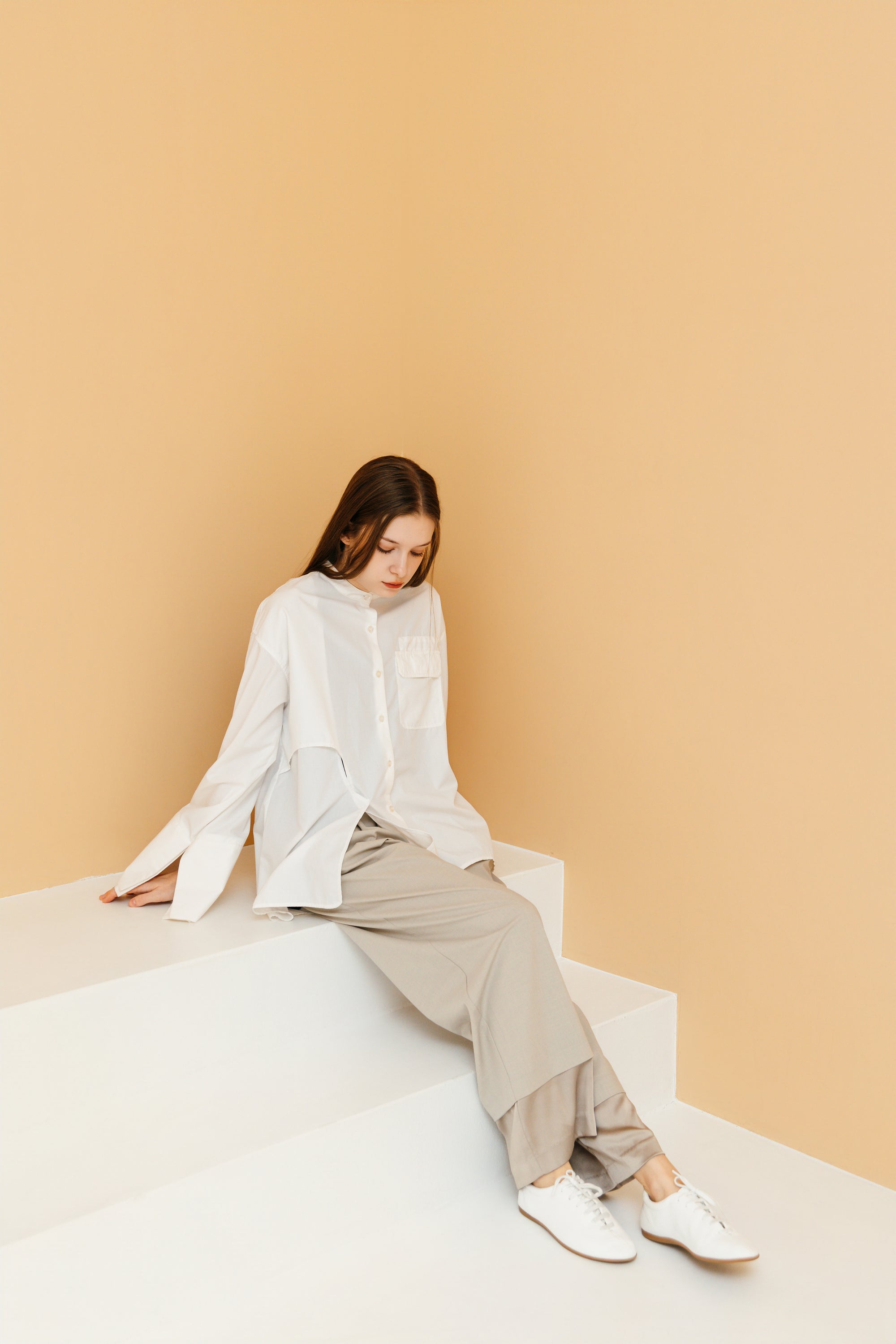 TUCK LAYERED BOTTOMS【11月下旬発売予定】