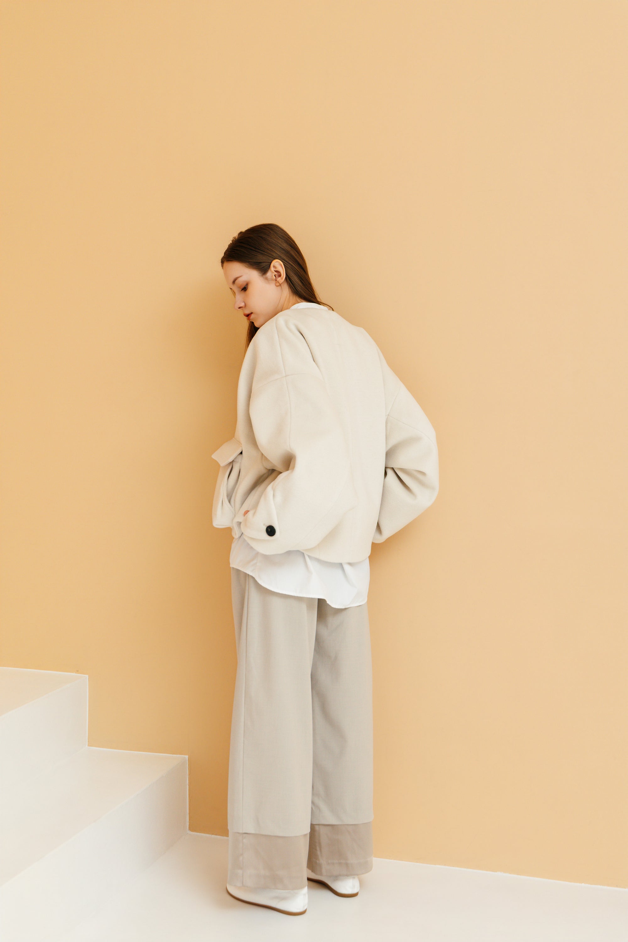 TUCK LAYERED BOTTOMS【11月下旬発売予定】