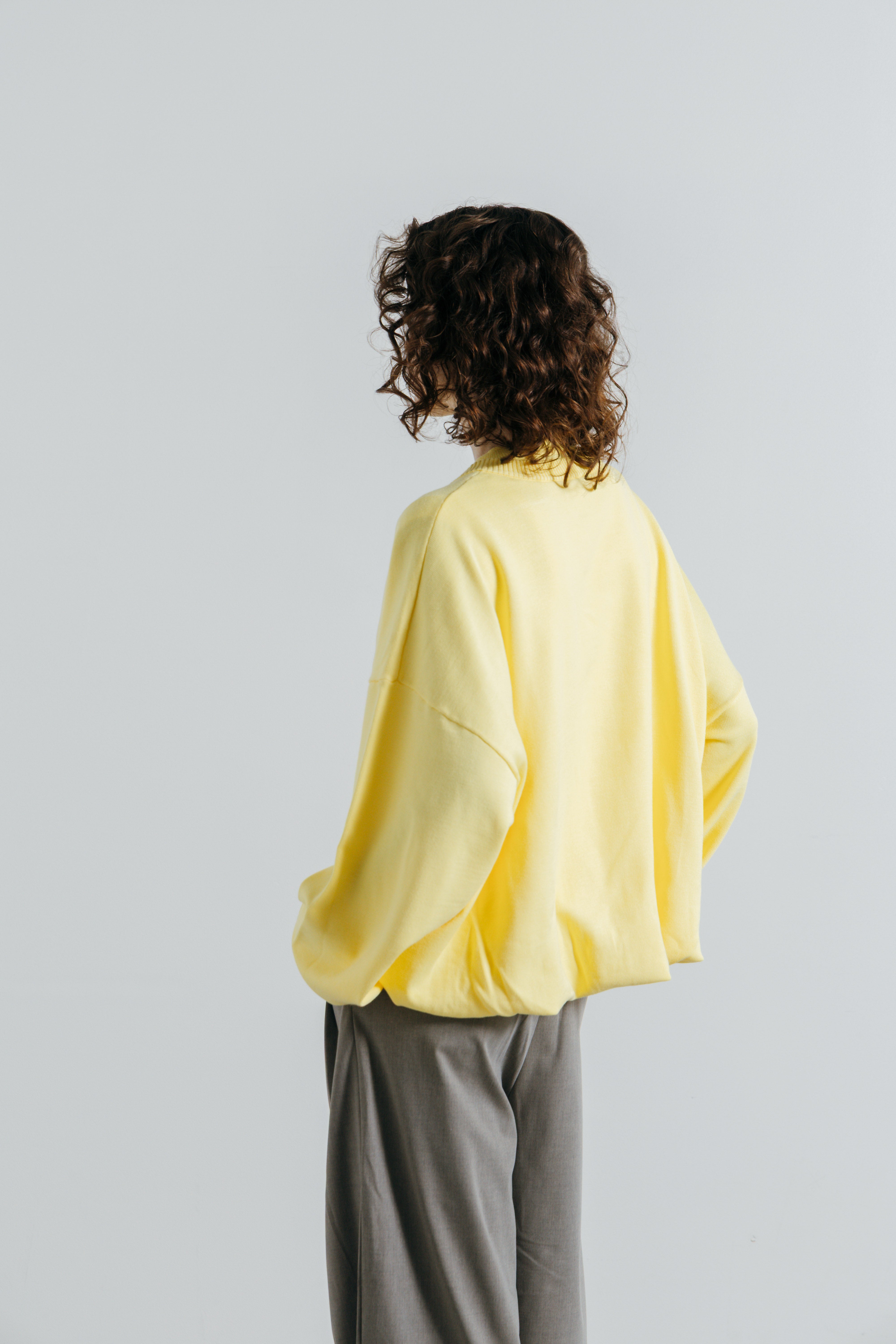 UNOF 2WAY SLEEVE KNIT イエロー 直販サイト