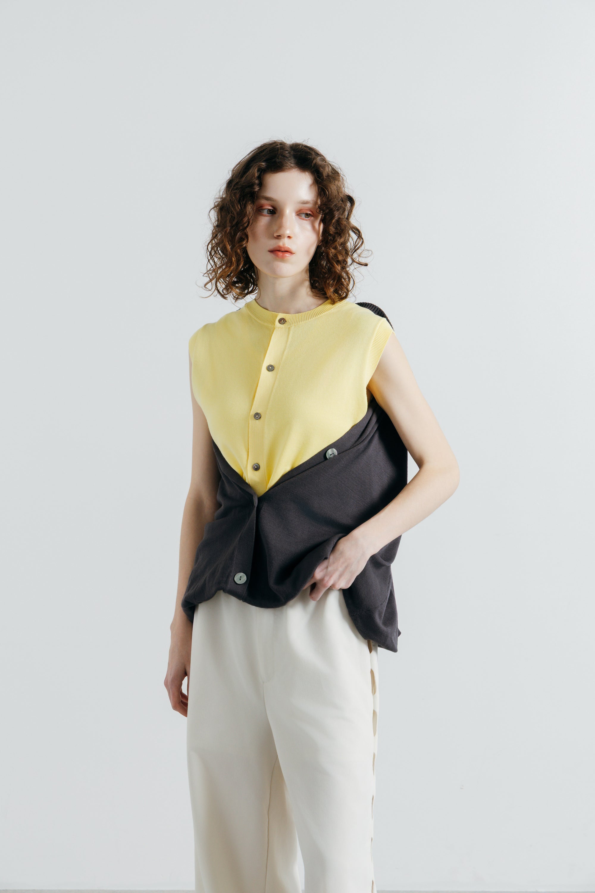 2WAY SLEEVE KNIT