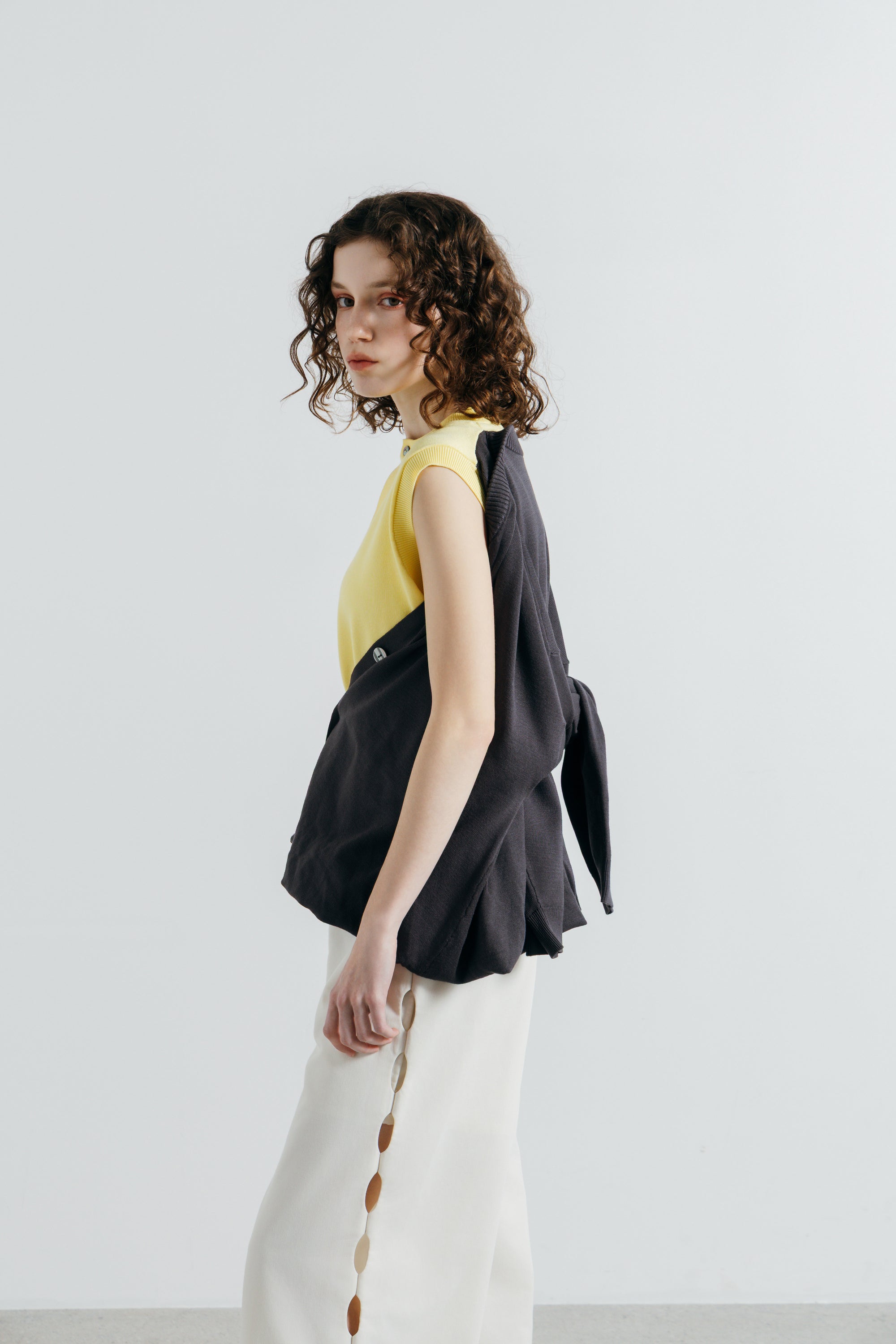 2WAY SLEEVE KNIT