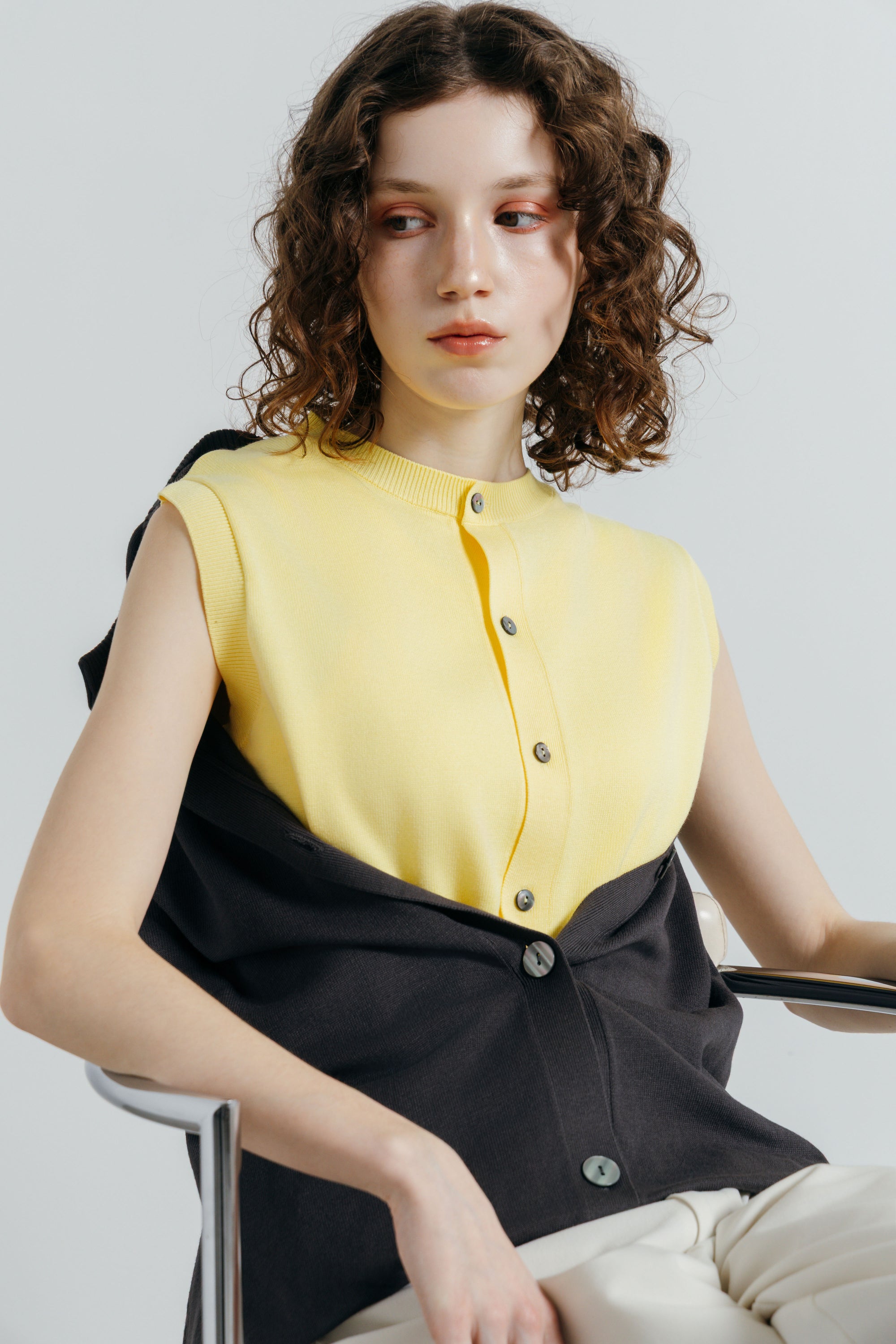 2WAY SLEEVE KNIT