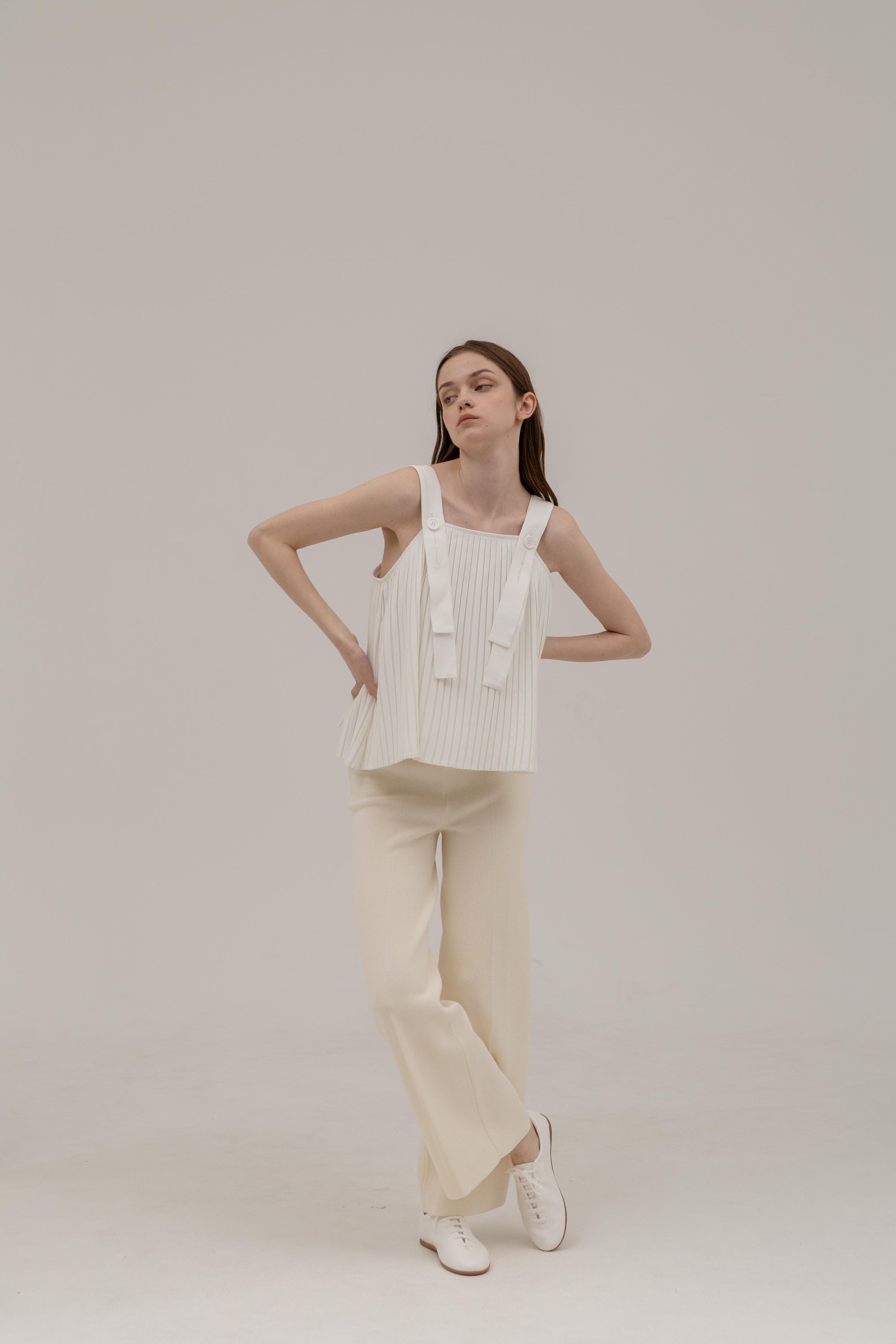 PLEATS TANK TOP【6月27日20:00-発売】