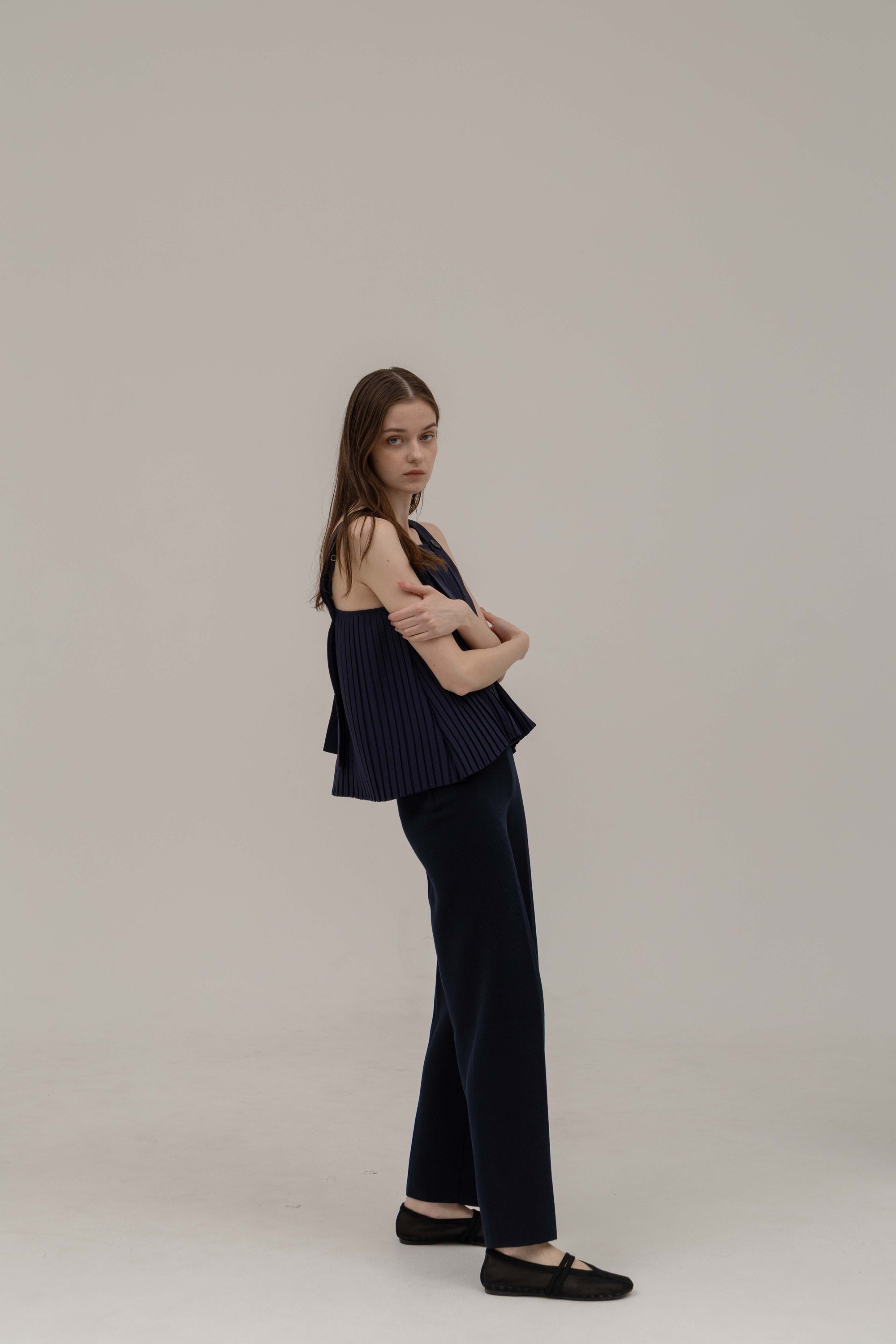 PLEATS TANK TOP【6月27日20:00-発売】