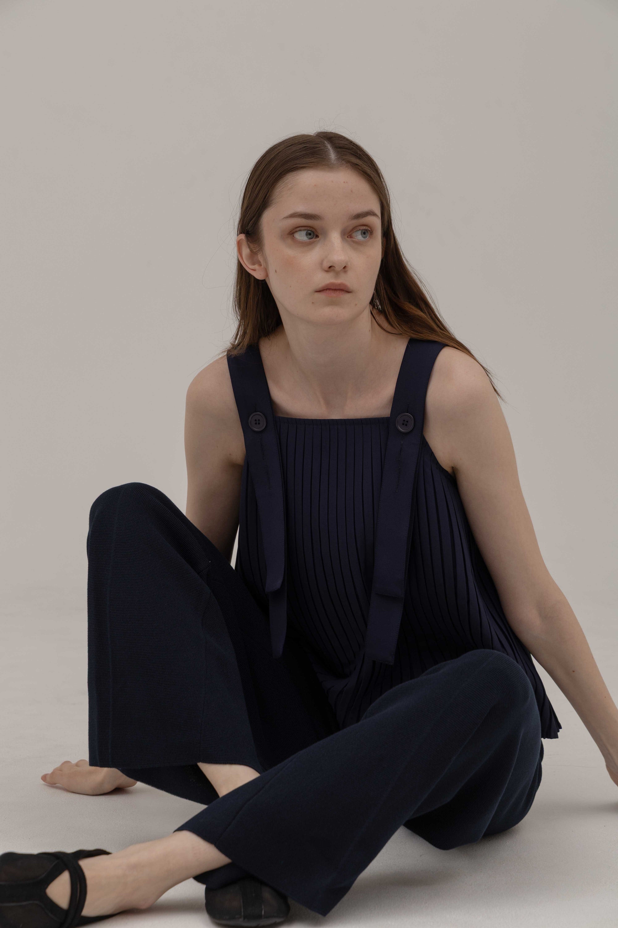PLEATS TANK TOP【6月27日20:00-発売】