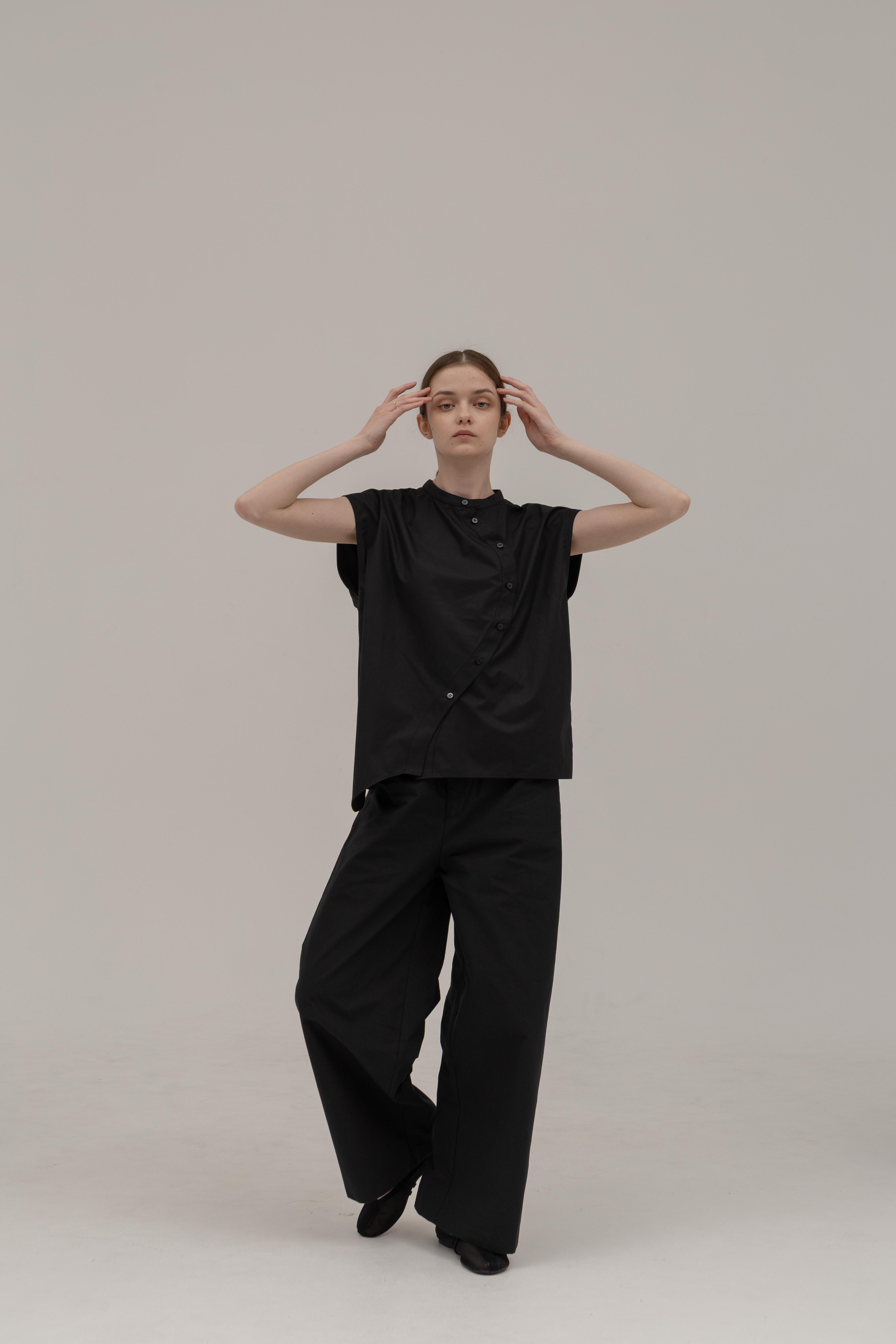 unof ふじあみ BACK HUSH SHIRT BACK HUSH SHIRT – UNOF