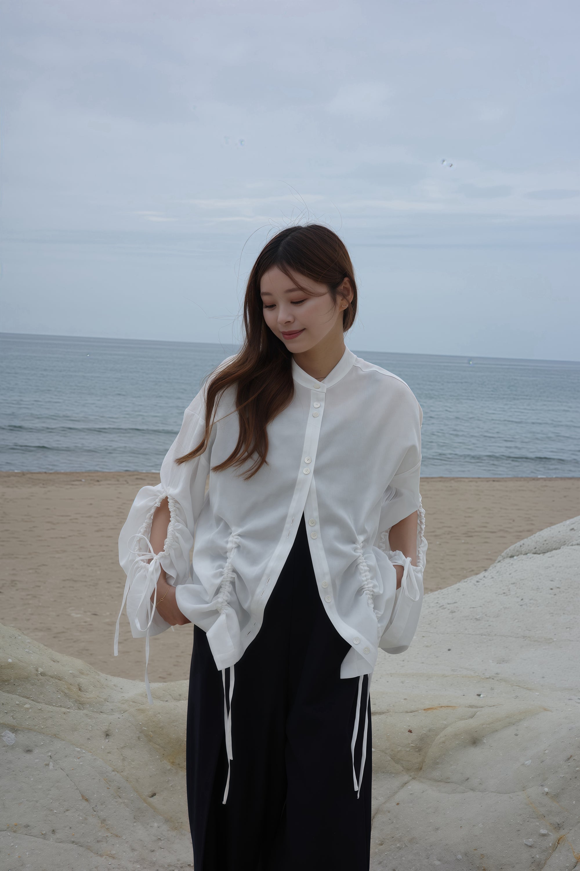 VEIL SHEER SHIRT