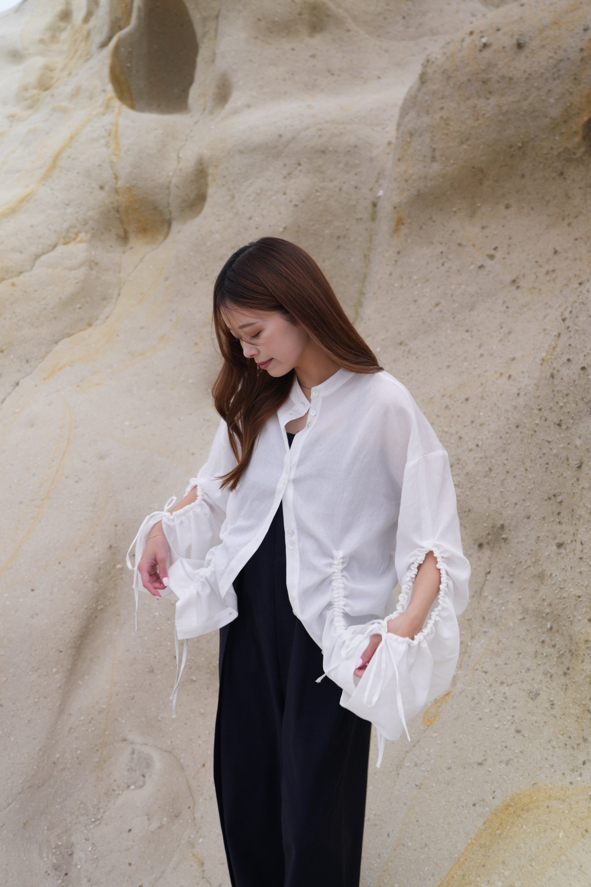 VEIL SHEER SHIRT