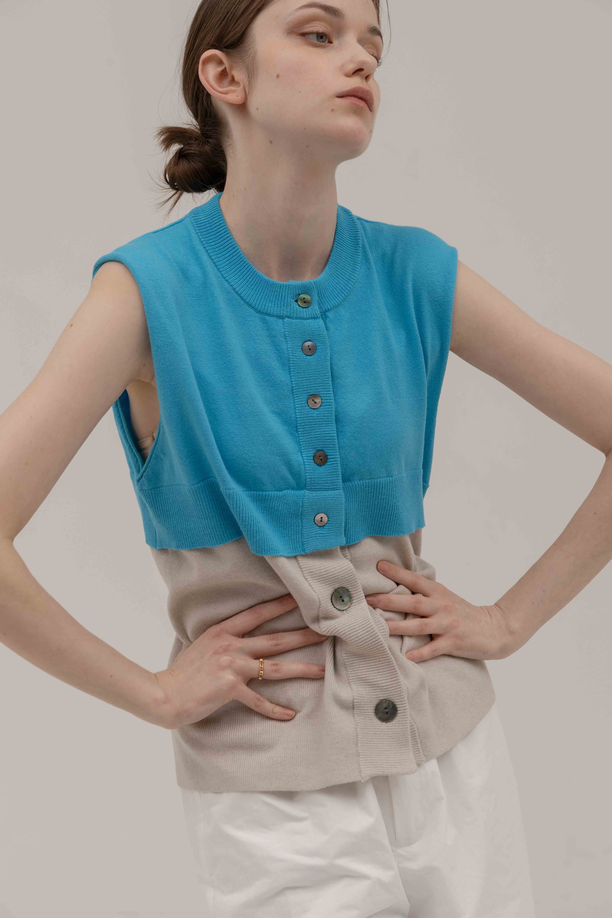 BICOLOR TANK TOP