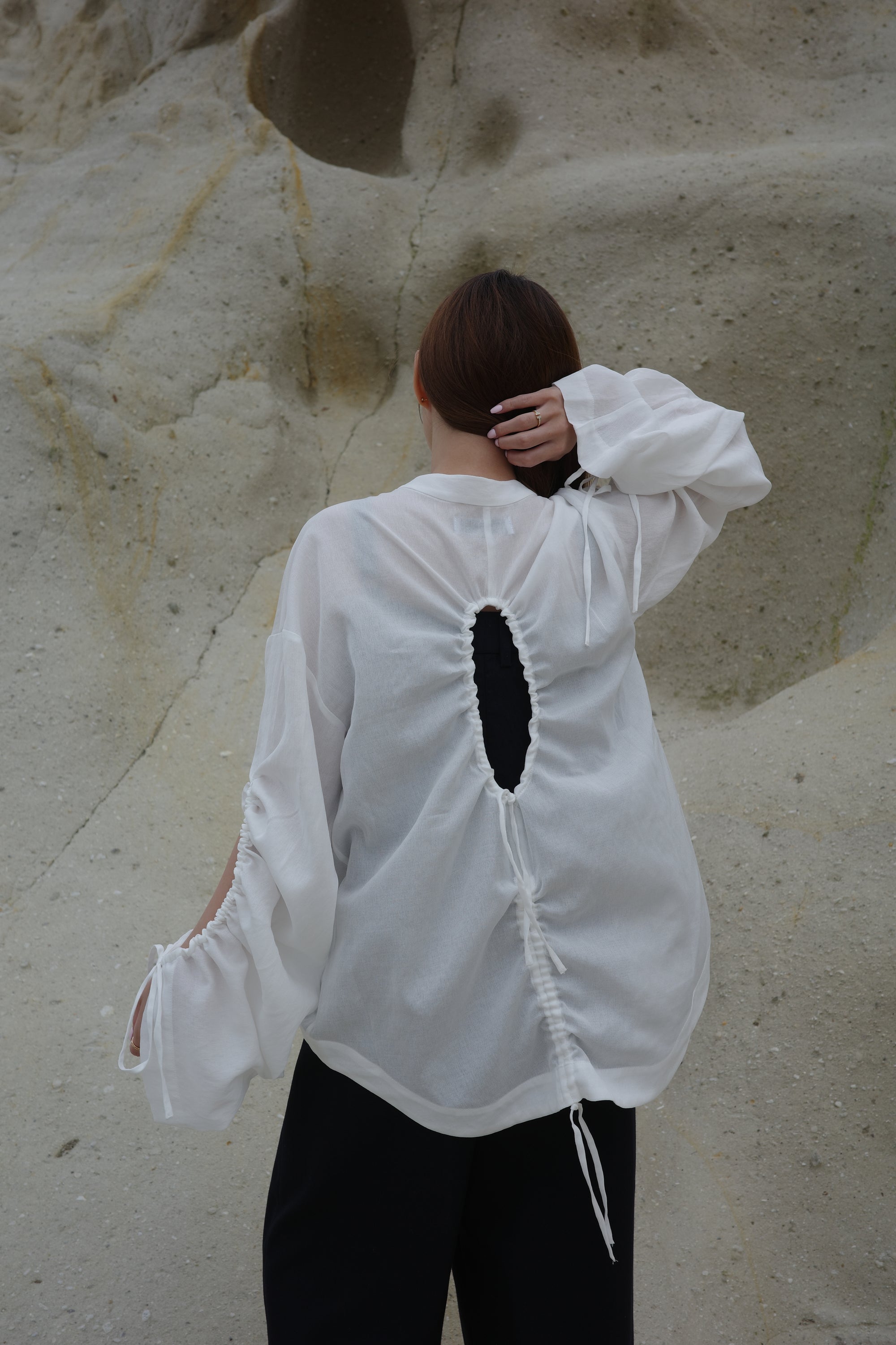 VEIL SHEER SHIRT
