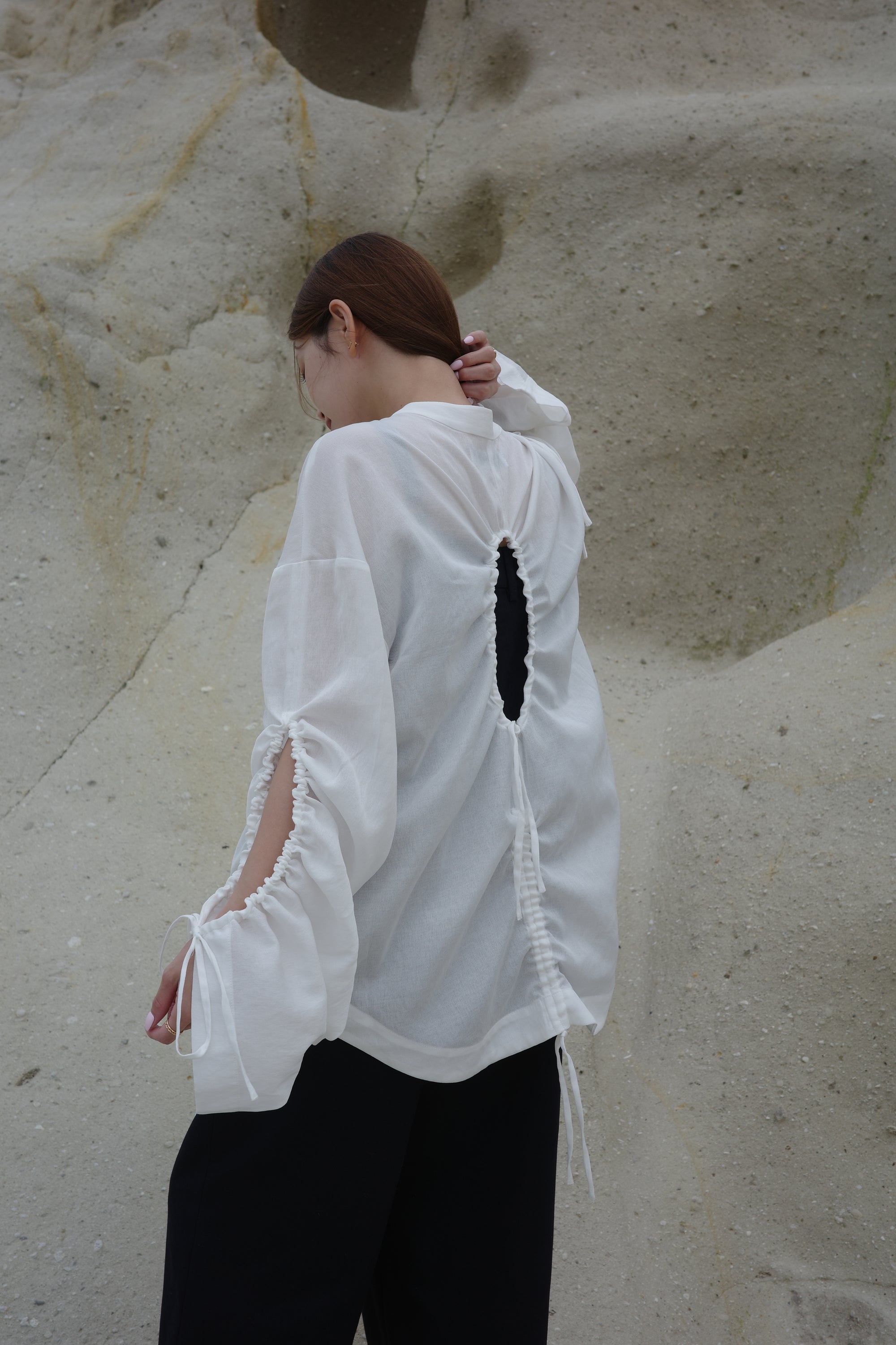 VEIL SHEER SHIRT